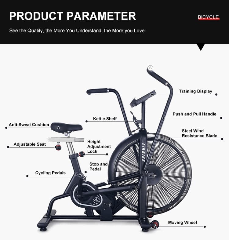 commercial exercise bike - SD-450 - detail2