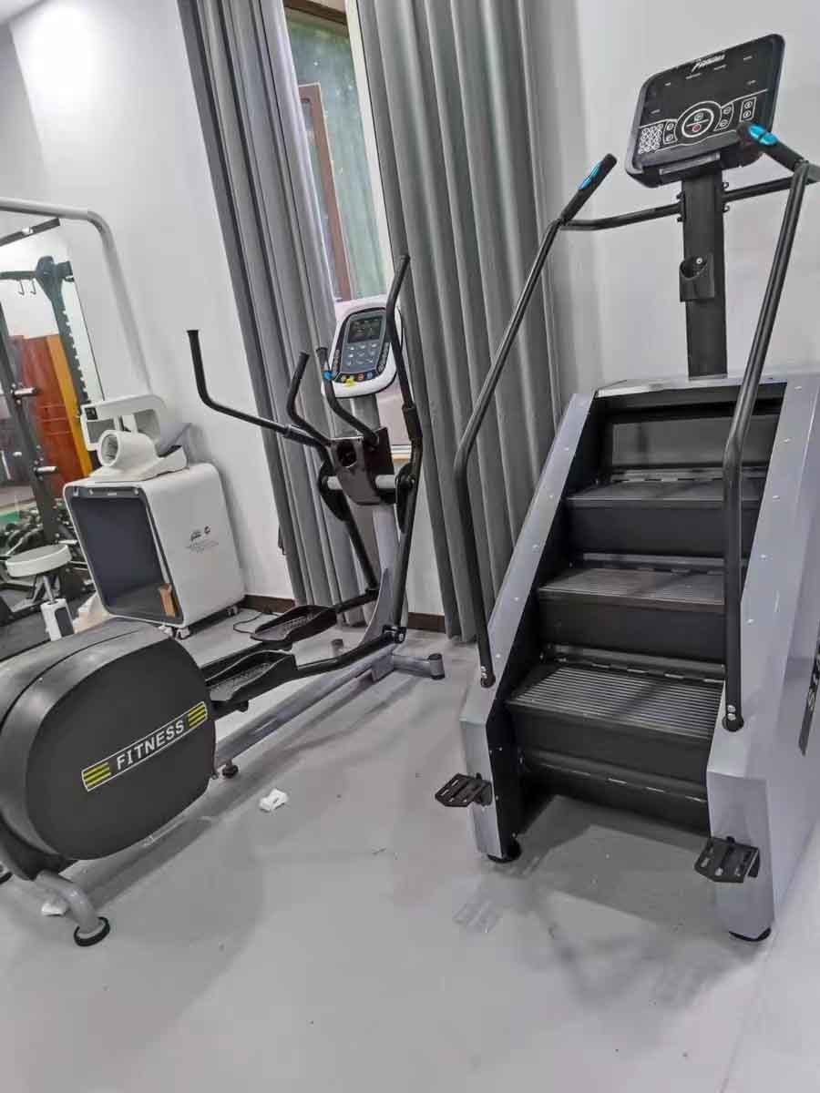 8 square meters home gym configuration plan